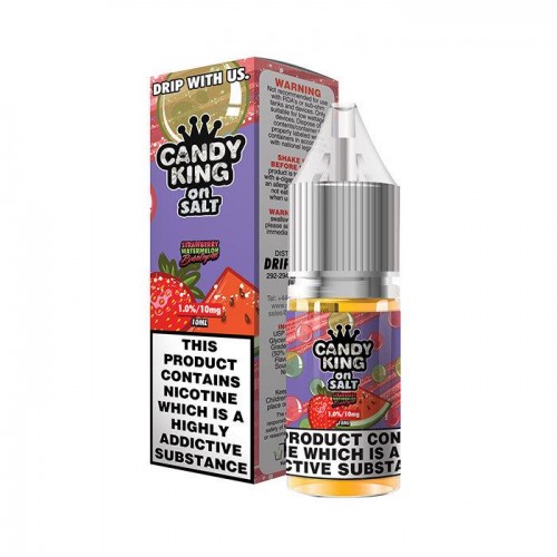 Candy King on Salt Strawberry Watermelon Bubb...