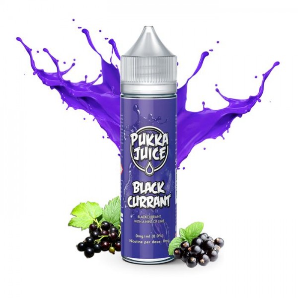 Pukka Juice - Blackcurrant 50ml Short Fill E-liquid