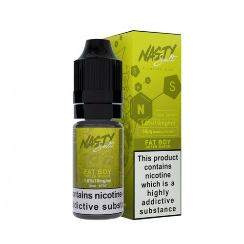 Nasty Salt - Fat Boy Nicotine Salt 10ml E-Liq...