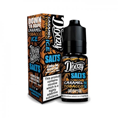 Doozy Salt - Caramel Tobacco Ice 10ml Nic Sal...