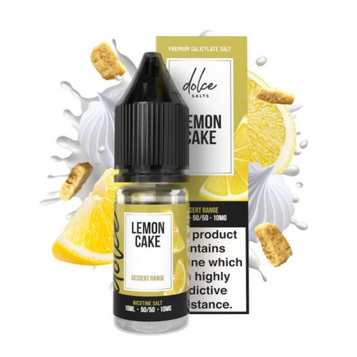 Dolce Salts Lemon Cake - 10ml Nicotine Salt E...