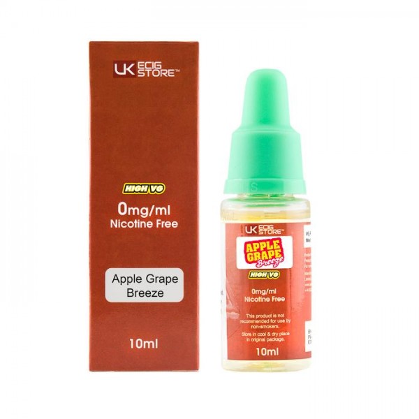 UK ECIG STORE - Apple Grape Breeze High VG E-Liquid