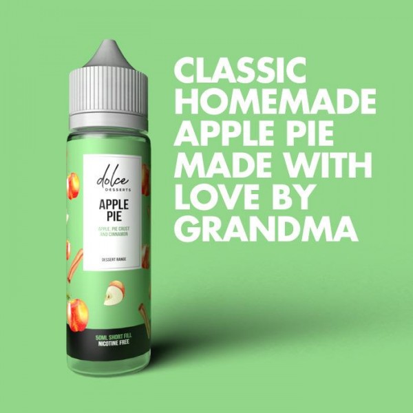 Dolce Desserts Apple Pie 50ml Short Fill E-liquid