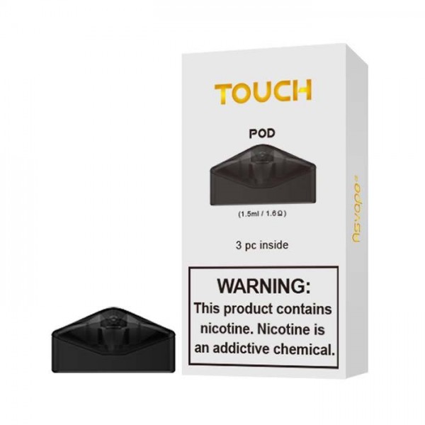 Asvape Touch Pod Replacement Pods (Pack of 3)
