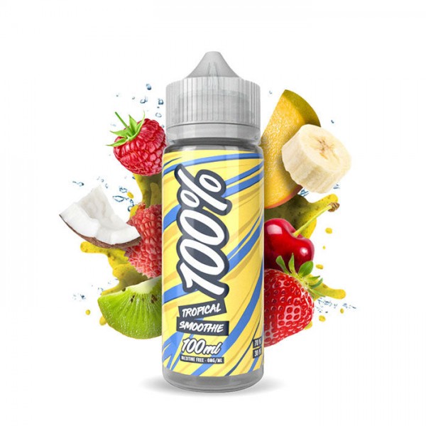 100% Tropical Smoothie - 100ml Short Fill E-Liquid