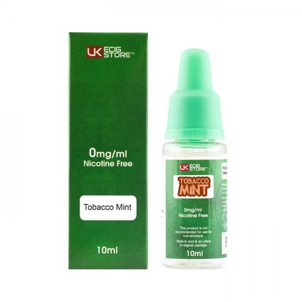 UK ECIG STORE - Tobacco Mint E-Liquid