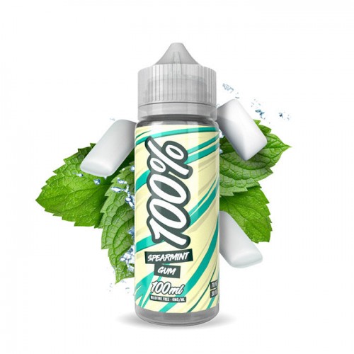 100% Spearmint Gum - 100ml Short Fill E-Liqui...