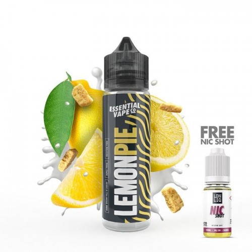 Essential Vape Co Lemon Pie 50ml Short Fill E...