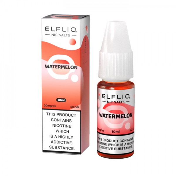 ELFLIQ Watermelon 10ml Nicotine Salt E-Liquid