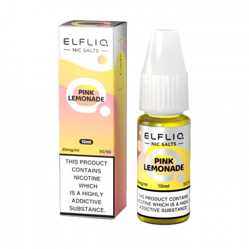 ELFLIQ Pink Lemonade 10ml Nicotine Salt E-Liq...