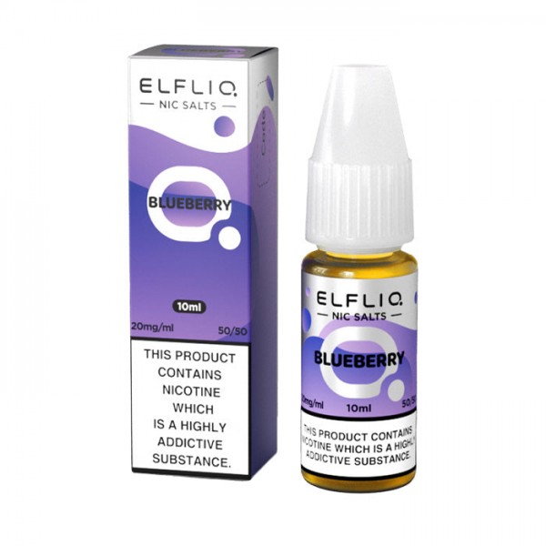 ELFLIQ Blueberry 10ml Nicotine Salt E-Liquid