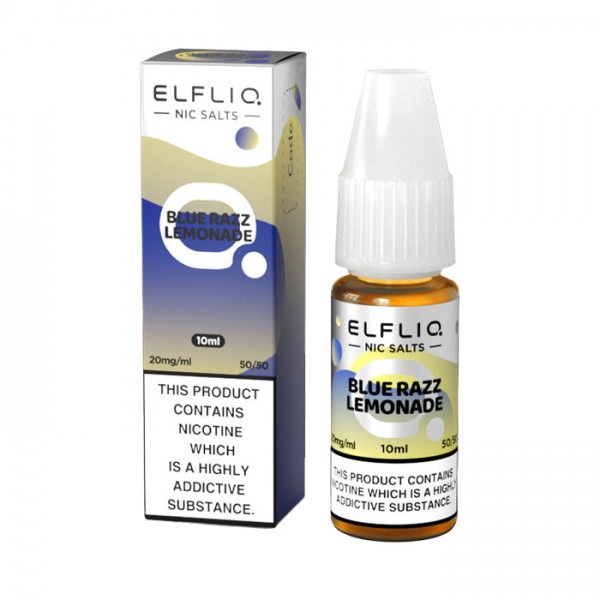 ELFLIQ Blue Razz Lemonade 10ml Nicotine Salt E-Liquid